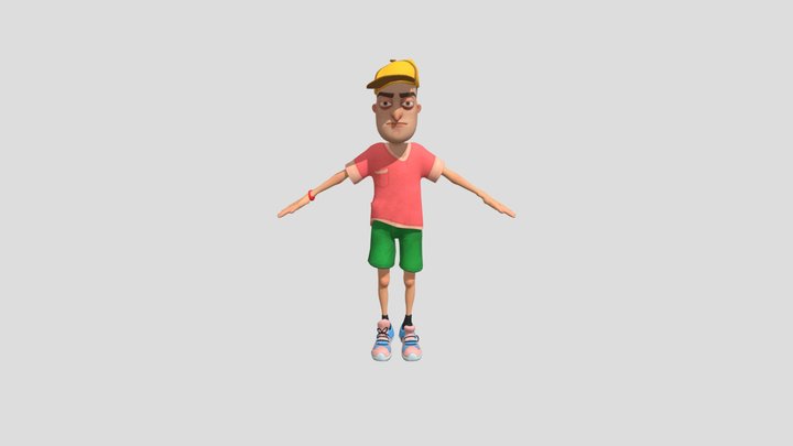 Scout-Roth-act-one-hello-neighbor 3D Model