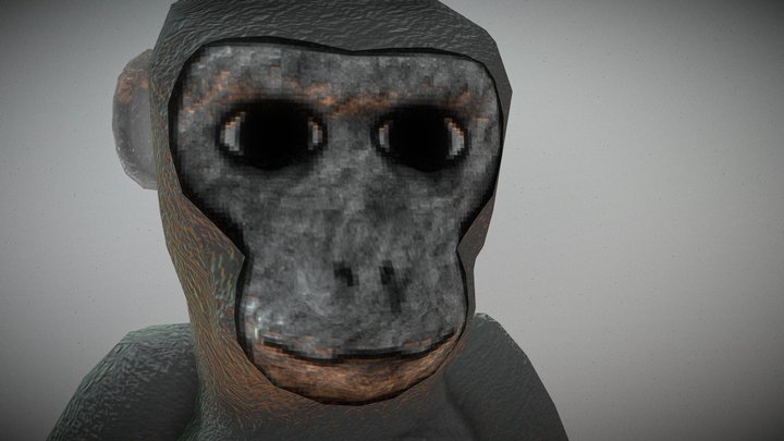 Monkey from Eargame 0.05 3D Model