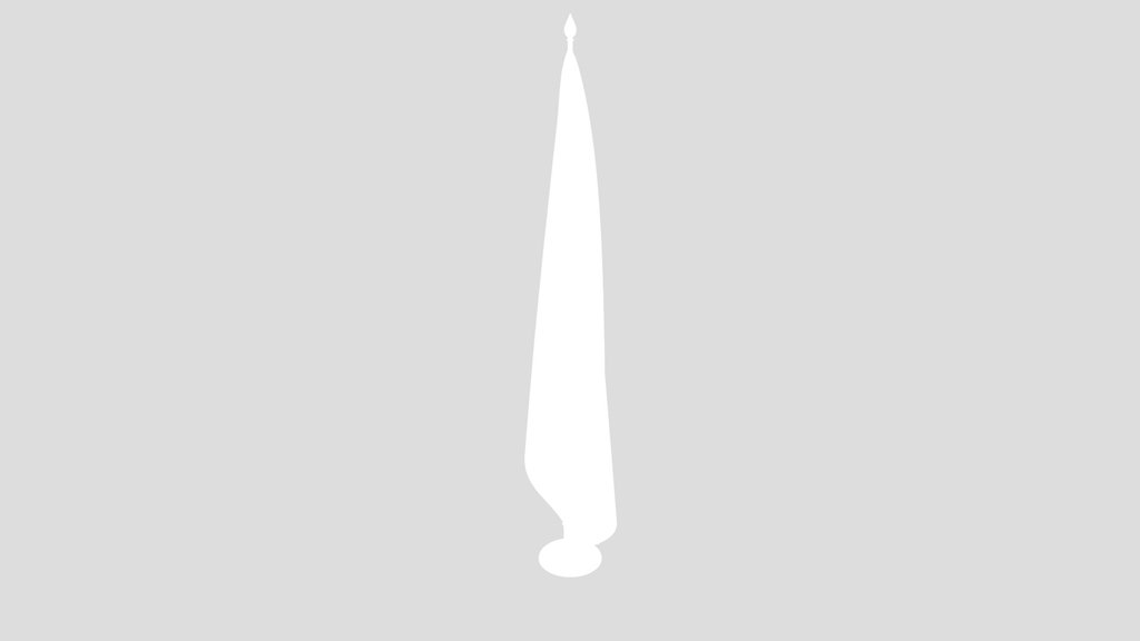 Ukraine Ceremonial Flag On Stand