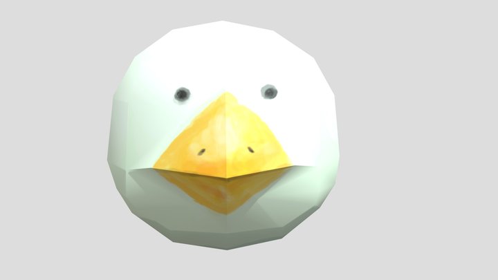 Chicken gun chick 3D Model