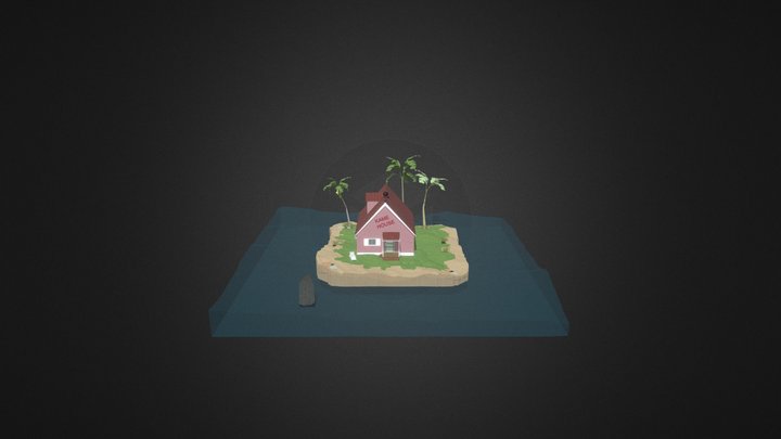 Kame House 3D Model