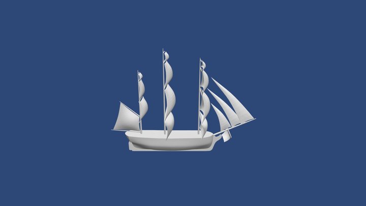 Frigate's Stub 3D Model