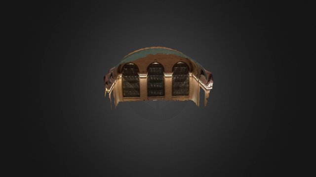 Grand Central Main Concourse Section 3D Model