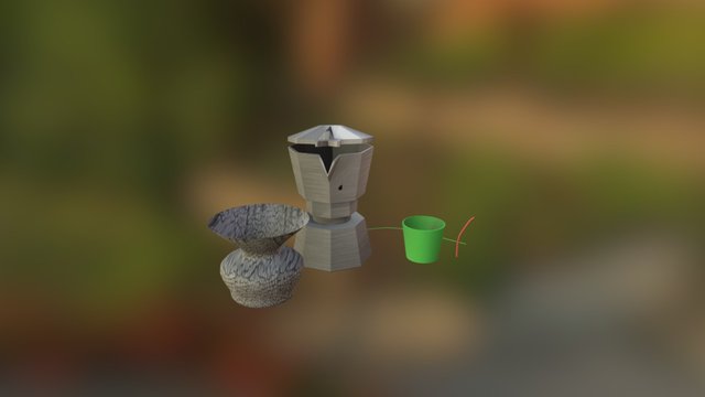 cafetera 3D Model