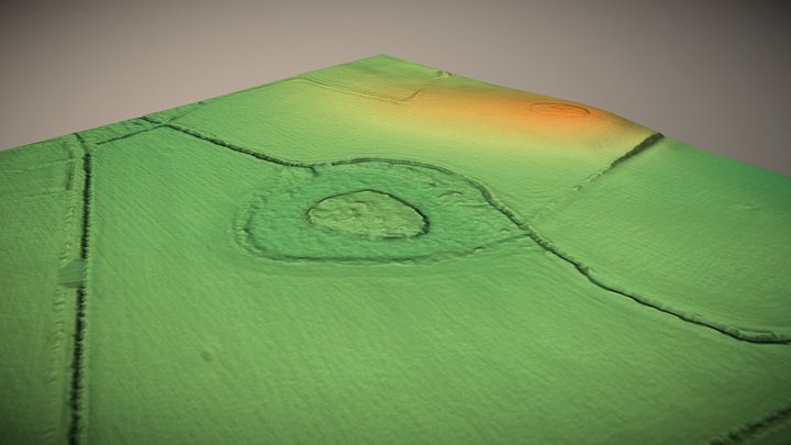 Island Covert, Worcestershire (UK) – Free 3D Model STL