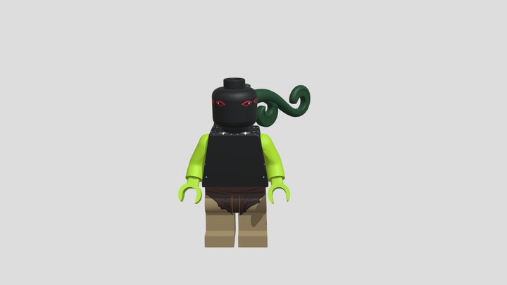 LEGO The adventurer: Poison Ivy King - Unbound 3D Model