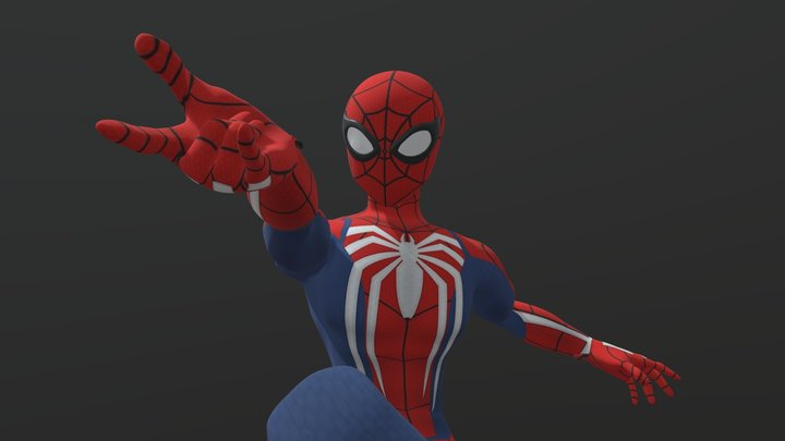 Spectacular Spider - Man PS4 3D Model
