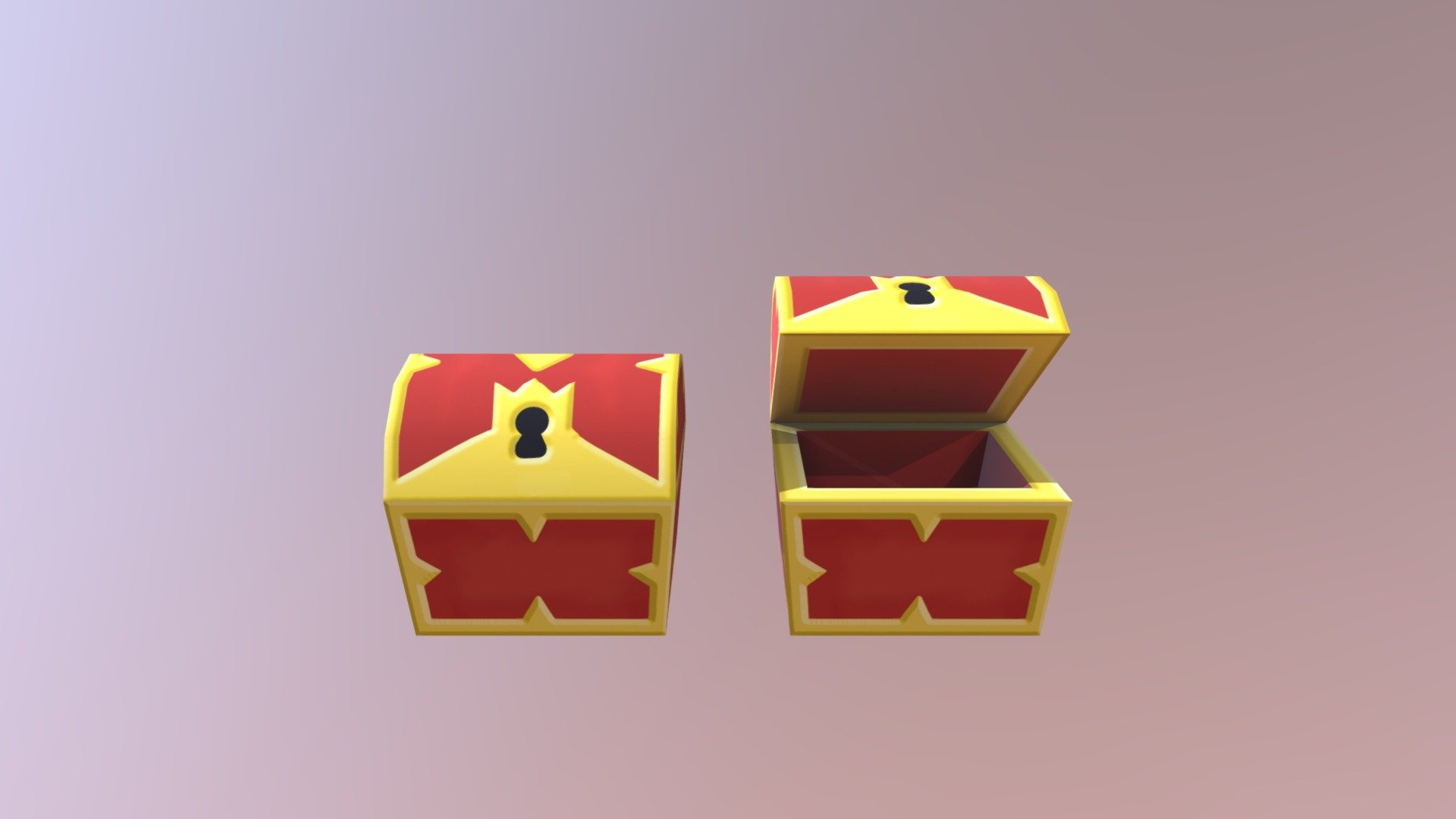 Kingdom Hearts Chest - 3D model by Sheridxn (@Sheridxn) [ec4e750]