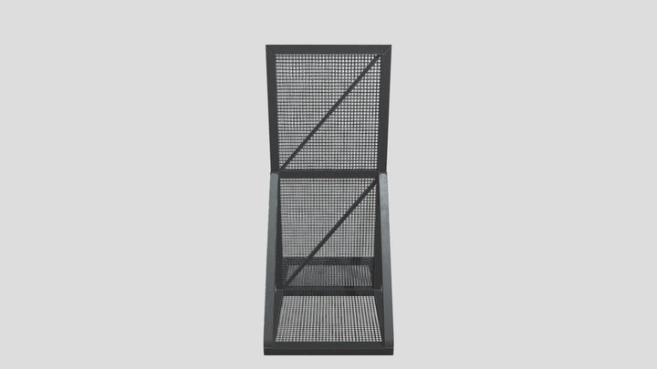A riot barrier 3D Model