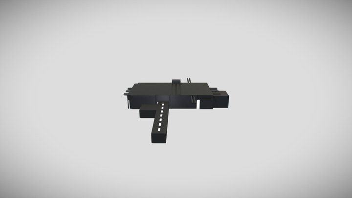졸업전시장_설치전 3D Model