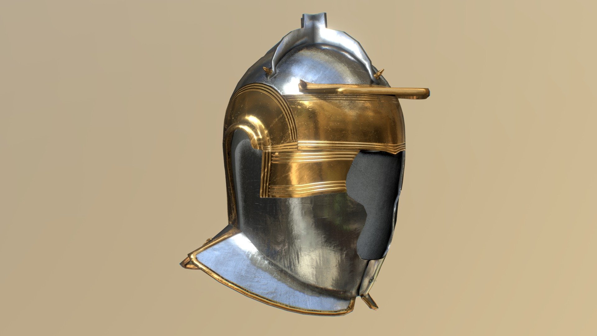 The Roman Helmet Niederbieber - 3D model by Davicolt (@davicolt) [ec5006a]