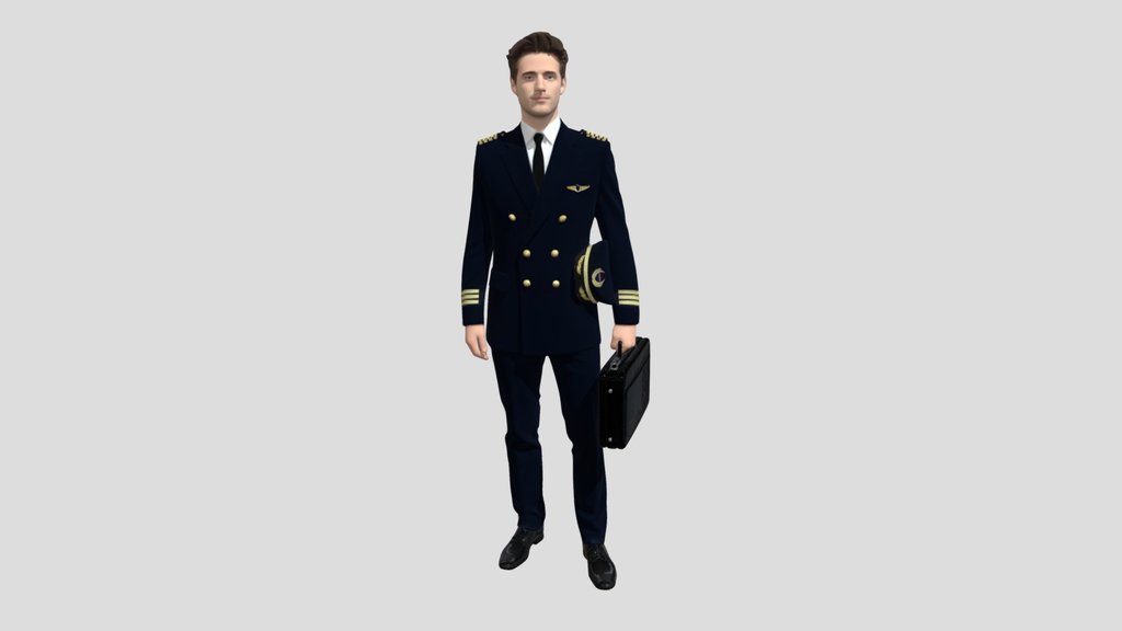 Captain in Dress Uniform
