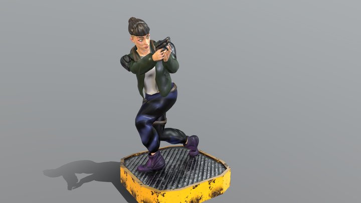 The Edgerunner 3D Model