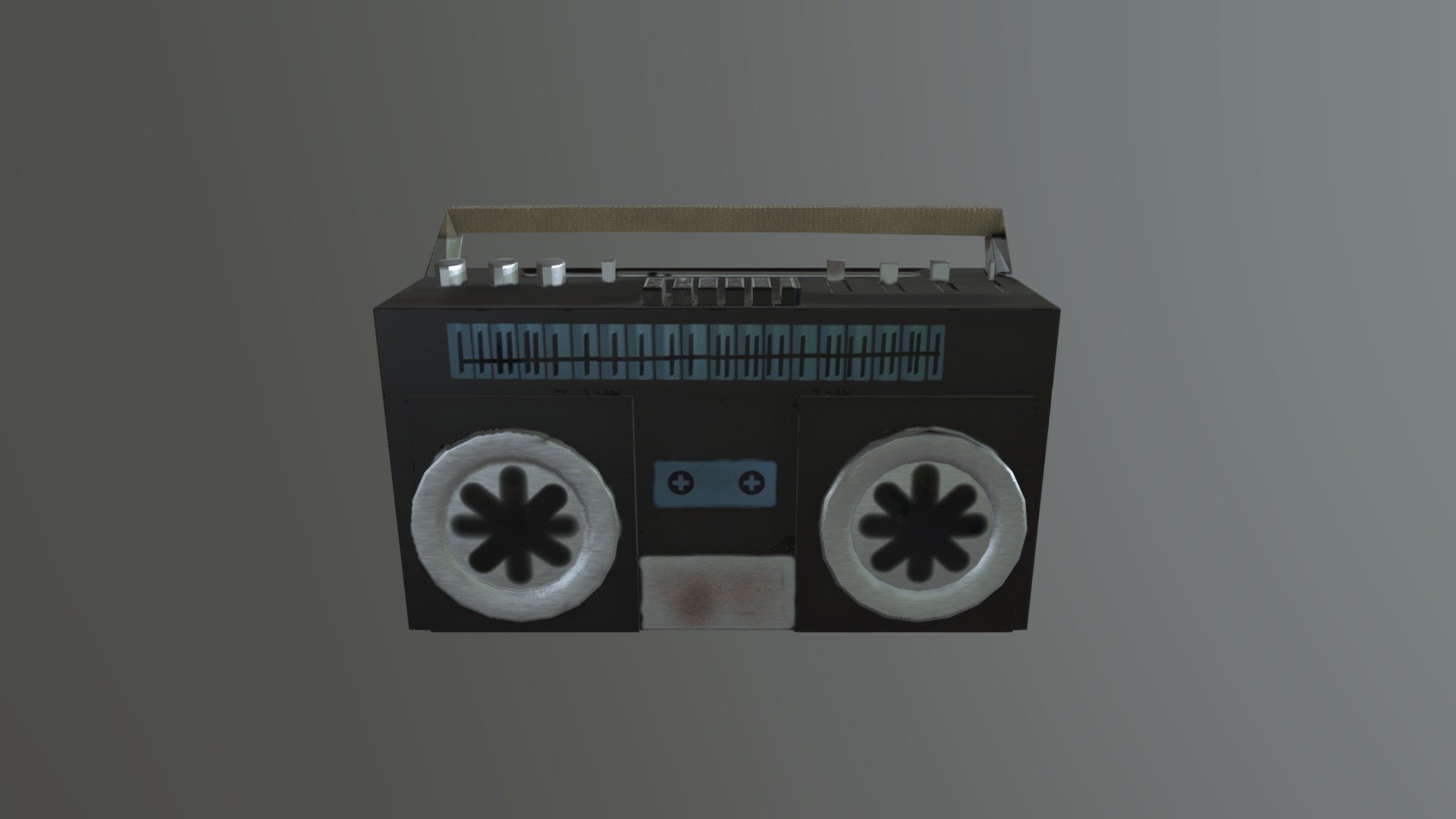 Boombox - Download Free 3D model by BJ6923 [ec51890] - Sketchfab