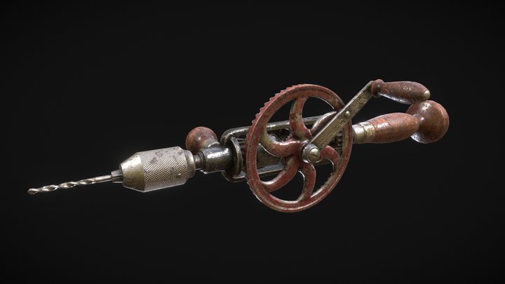 Drill 3D Model