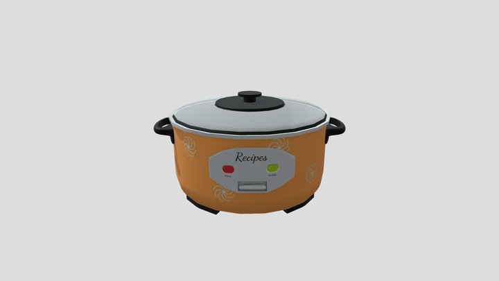 ricecooker 3D Model