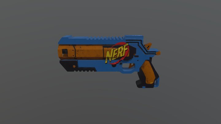 Wingman Nerf 3D Model