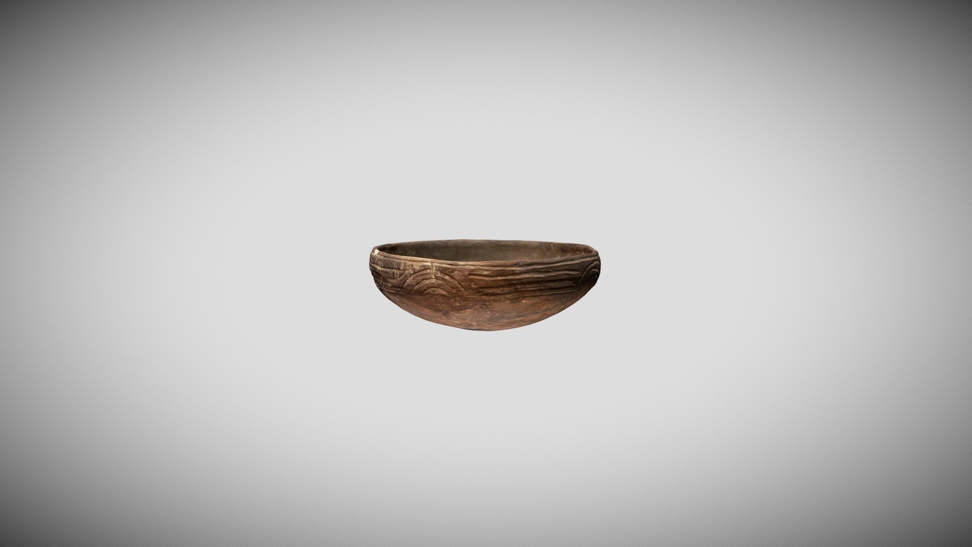 Cuenco con engobe rojo - Valdivia- f31 — Sketchfab embed 3D viewer