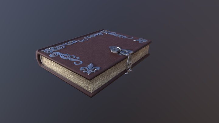 Spellbook 3D Model