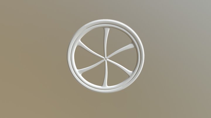 Modeling A Wheel 3D Model