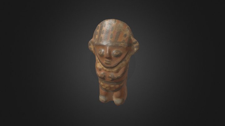 Chancay Figurine 3D Model