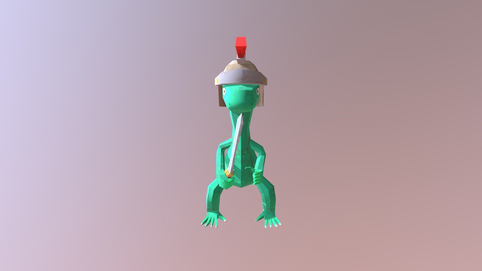 Art Test Gecko Gladigator