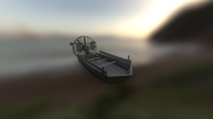Boat 3D Model