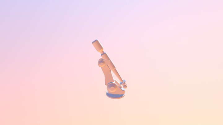 ROBOT ARM PICKUP COMPONENT D 3D Model