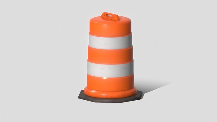 ConeBarrel 3D Model