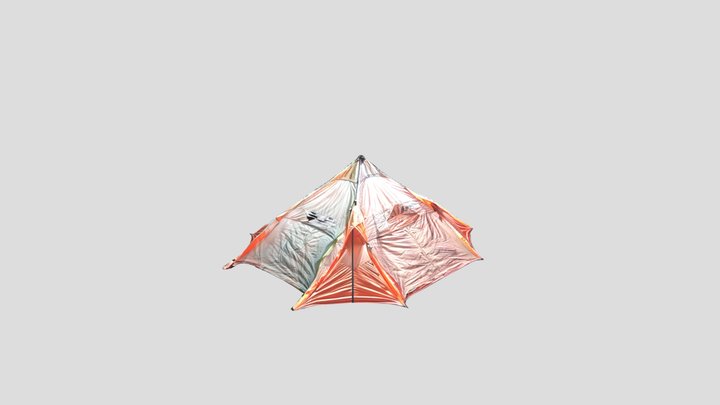 closed tent 3D Model