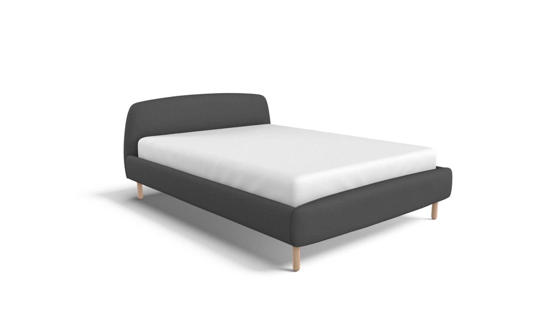 Jonah Double Bed, Shire Grey