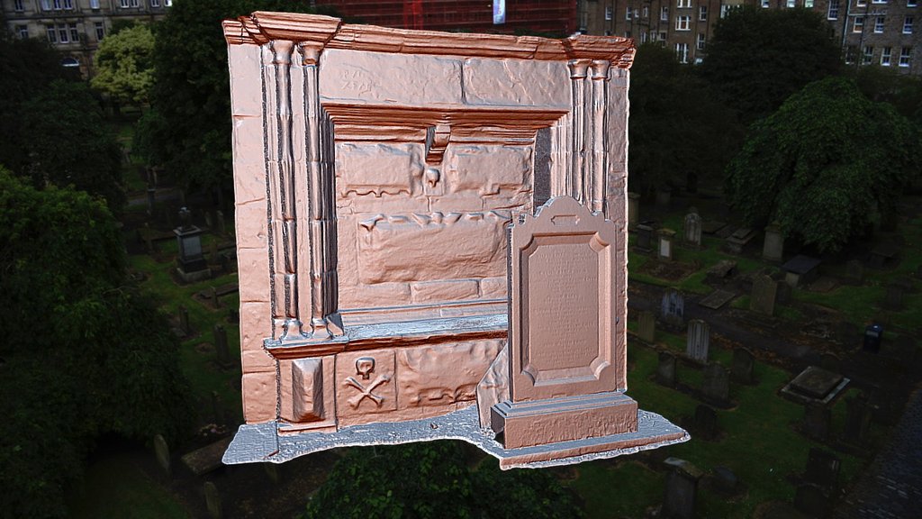 Section of Howff Boundary Wall Madcap Version