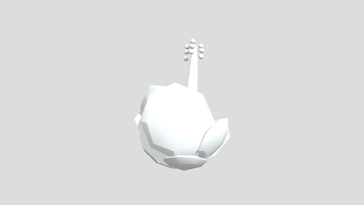 hybiscus flwr_obj 3D Model