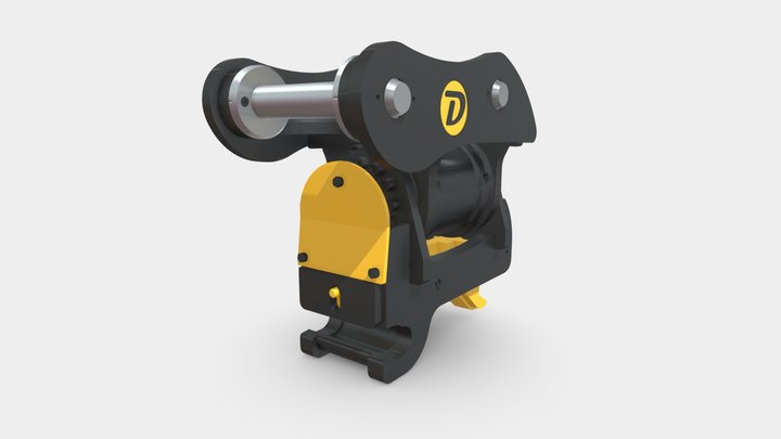 HDT240 140 SH210 C1 - D-Lock Rotary Tilt 3D Model