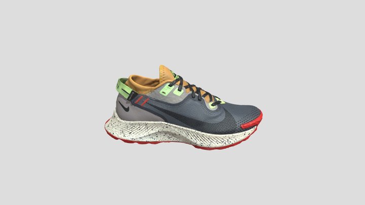 wonderful-shoes-Pegasus Trail 3D Model