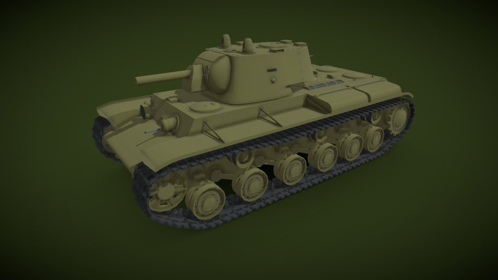 Tank KV-1 F-32 ( 1940 )