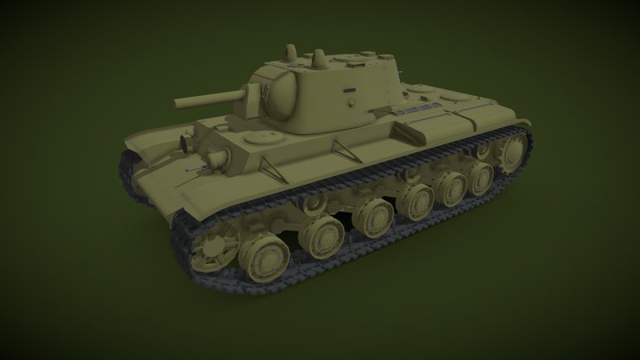 Tank KV-1 F-32 ( 1940 )
