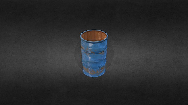 Barrel Open 3D Model