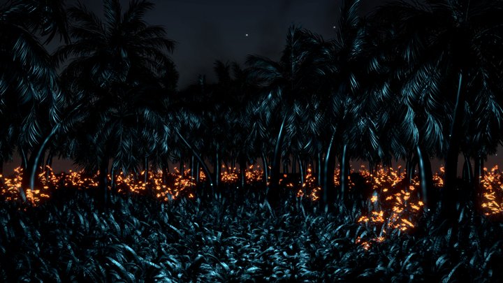 Fantasy Palm Forest – Free 3D Model STL