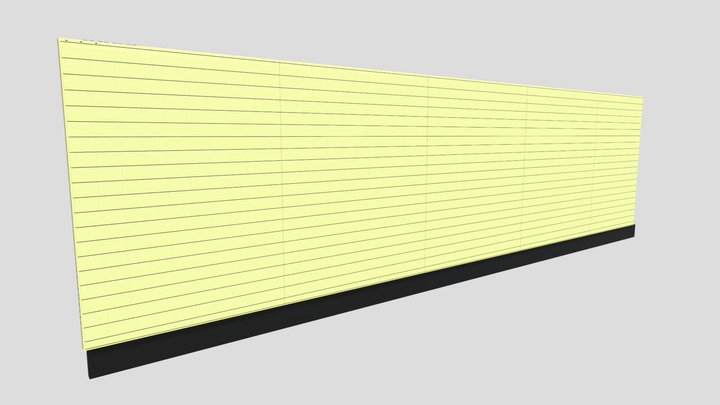 PV-Fassade 3D Model