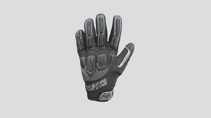 Tactical Glove 3D Model