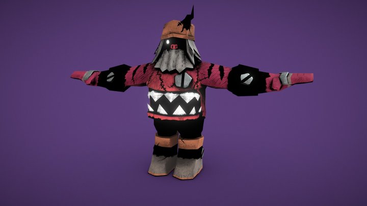 Character enemy Apig 3D Model