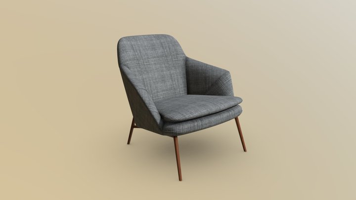 Arm chair / Furniture 3D Model