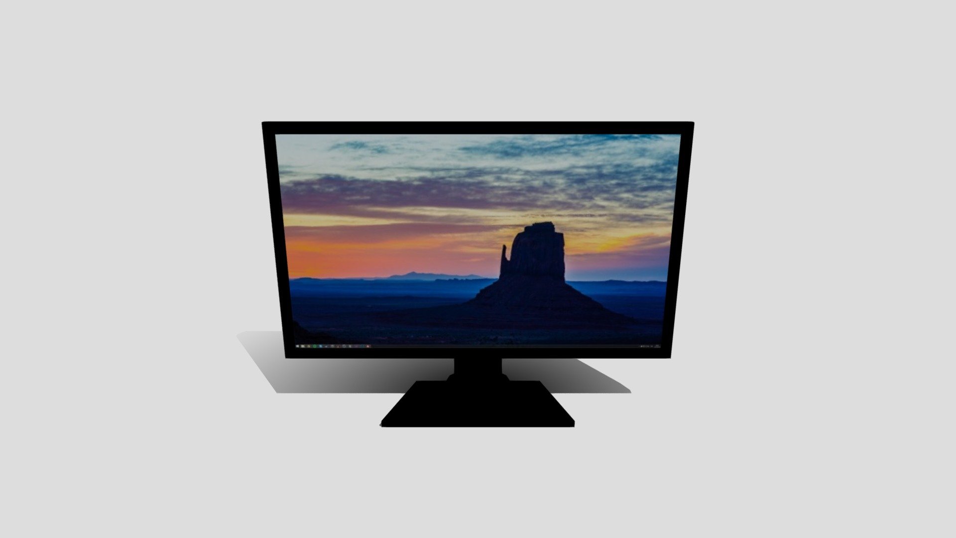 Coumputer Monitor 24 - 3D model by nteguh63 [ec632d8] - Sketchfab