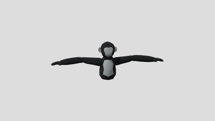 gibbon 3D Model