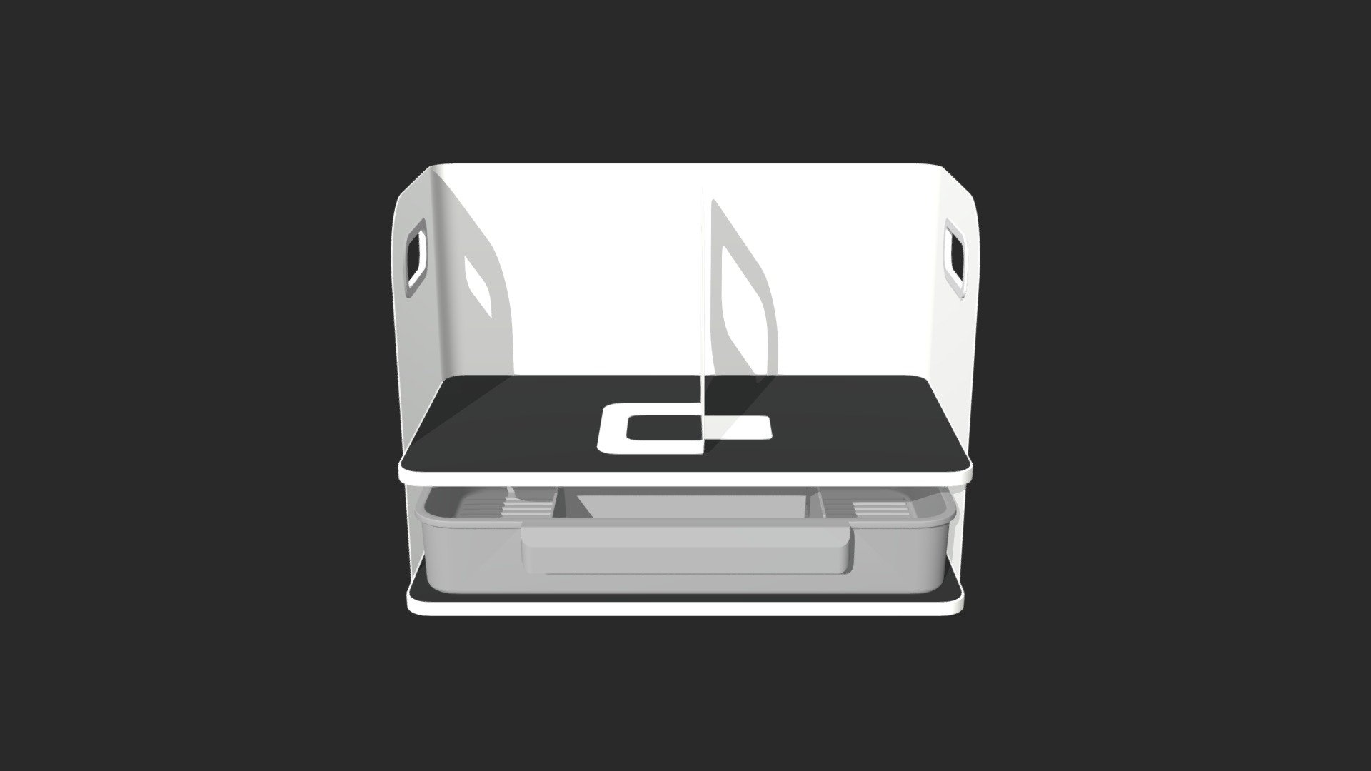 데스크스토리지 — Sketchfab embed 3D viewer