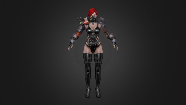 Rose Madmax 3D Model