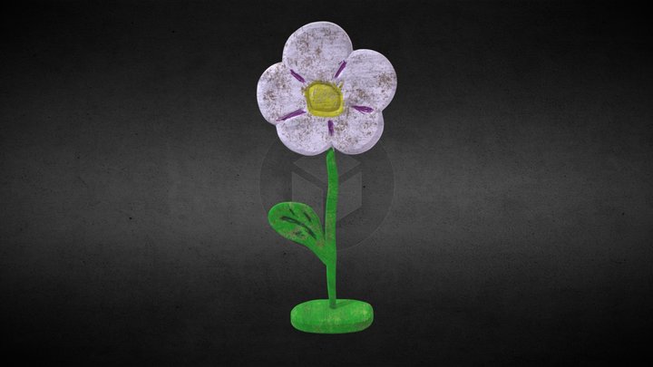 fleur 3D Model