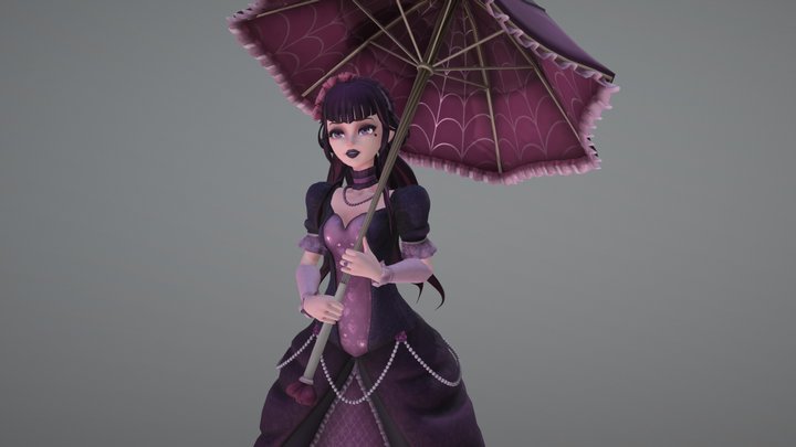 ZugZug Challenge - Kindred Draculaura 3D Model