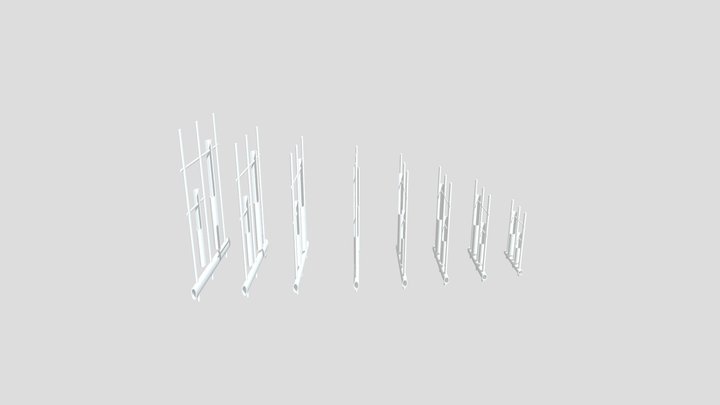 Angklung 3D Model